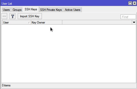 Подключение к MikroTik с помощью SSH