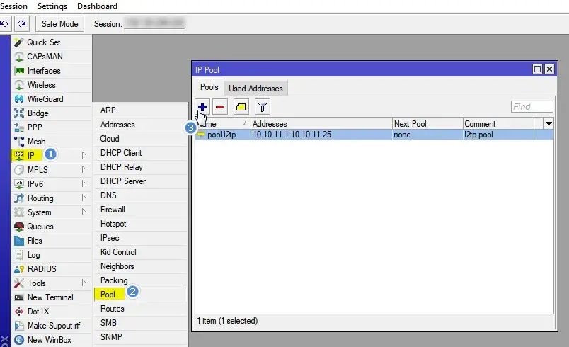 Настройка L2TP + IPSec сервера на MikroTik